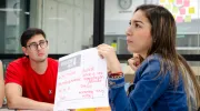 Hackaton, una experiencia de innovación colaborativa con empresas que le apuesta a metodologías de enseñanza de clase mundial Hackaton, una experiencia de innovación colaborativa con empresas que le apuesta a metodologías de enseñanza de clase mundial
