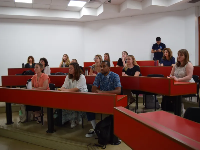 Fotografía de profesores participantes de Fullbright- Hays Fotografía de profesores participantes de Fullbright- Hays