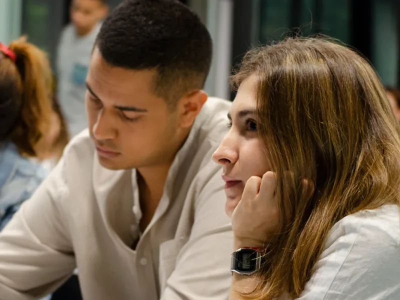 Hackaton, una experiencia de innovación colaborativa con empresas que le apuesta a metodologías de enseñanza de clase mundial Hackaton, una experiencia de innovación colaborativa con empresas que le apuesta a metodologías de enseñanza de clase mundial
