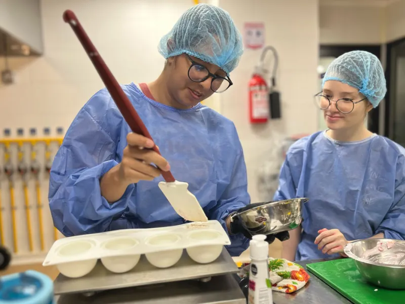 Estudiantes javerianas ganan el concurso de Cocina Vital Estudiantes javerianas ganan el concurso de Cocina Vital