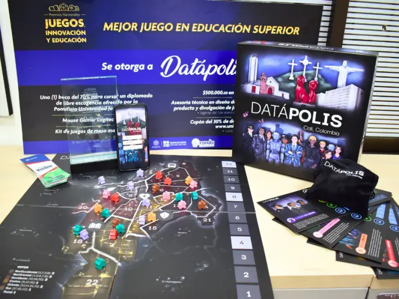 Datápolis, un juego con sello javeriano, se lleva el primer lugar en los Premios Nacionales en Juegos, Innovación y Educación