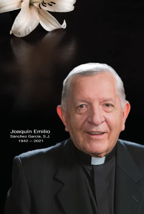 Anunciamos la Pascua del padre Joaquín Emilio Sánchez García, S.J.