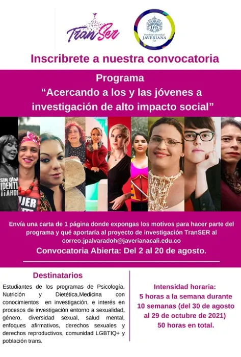 'Acercando a los y las jóvenes a la investigación de alto impacto social'